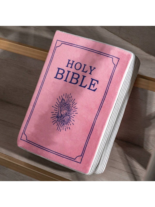 John 3 Pink Cutest Bible Memory Foam Pillow With Bible Throw Pillow Learn The Valuable Lesson With Best Mother's Day Gifts