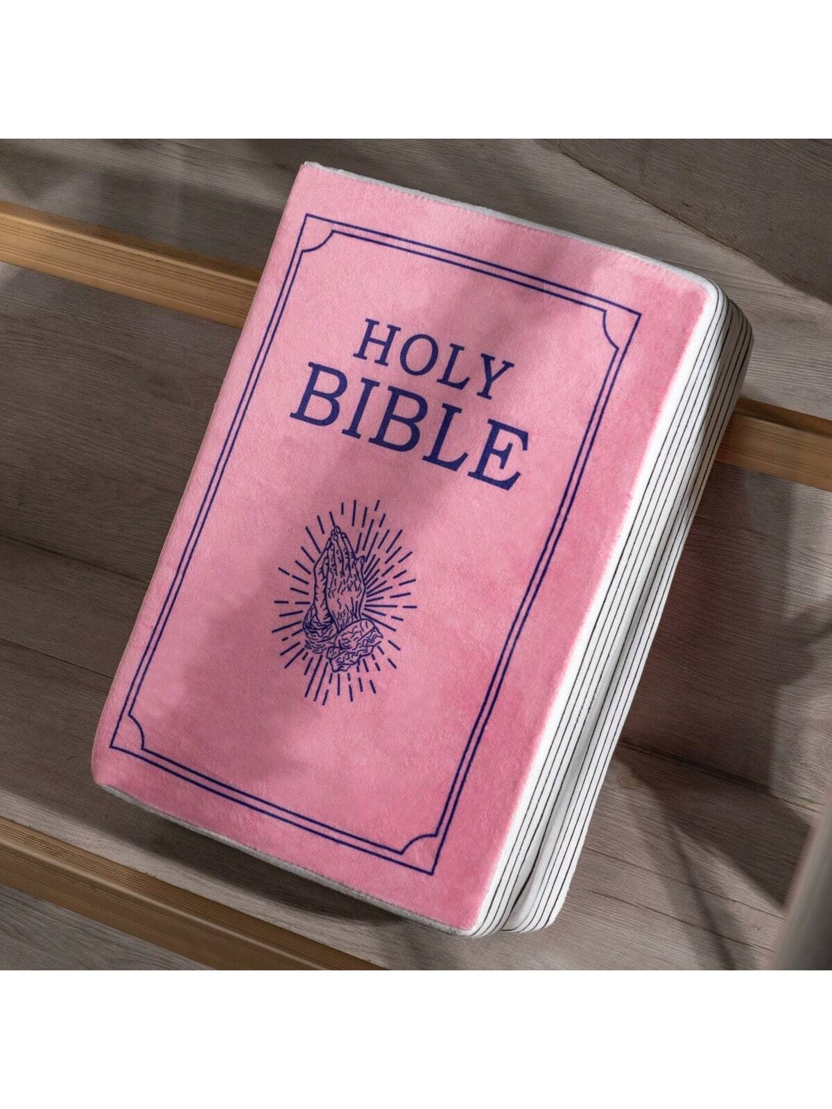John 3 Pink Cutest Bible Memory Foam Pillow With Bible Throw Pillow Learn The Valuable Lesson With Best Mother's Day Gifts