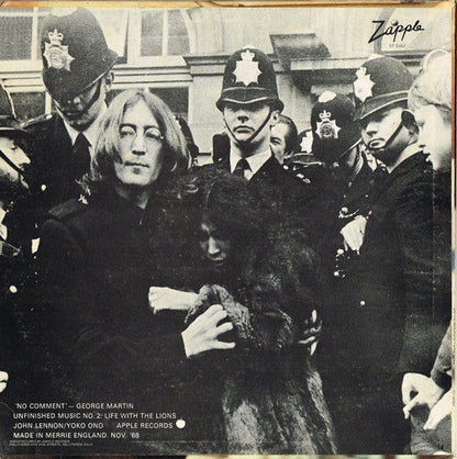 John Lennon & Yoko Ono - Unfinished Music No. 2: Life With The Lions (LP) [US] 1st (Very Good (VG))
