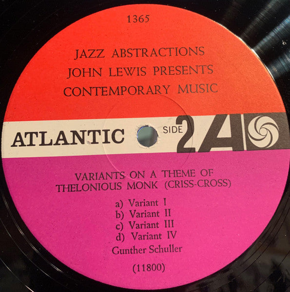 John Lewis (2) - Jazz Abstractions