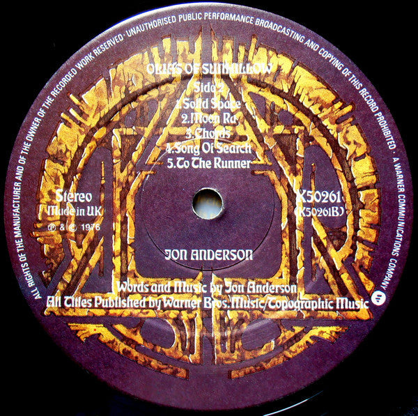 Jon Anderson - Olias Of Sunhillow