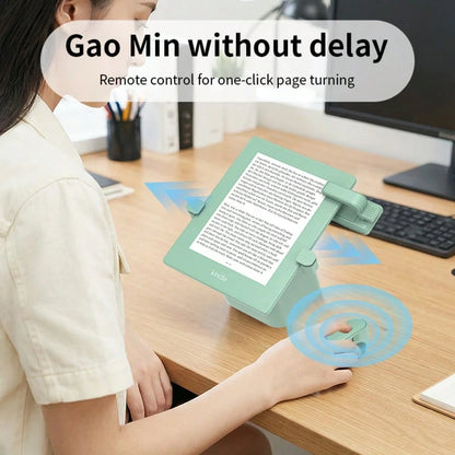 Kindle Page Turner Ring, Compatible With Kindle Paperwhite/Oasis/Scribe, Bluetooth-Free Clip-On Kindle Remote, Camera Remote For IPhone And Tablets, Compatible With Thick Protective Cases