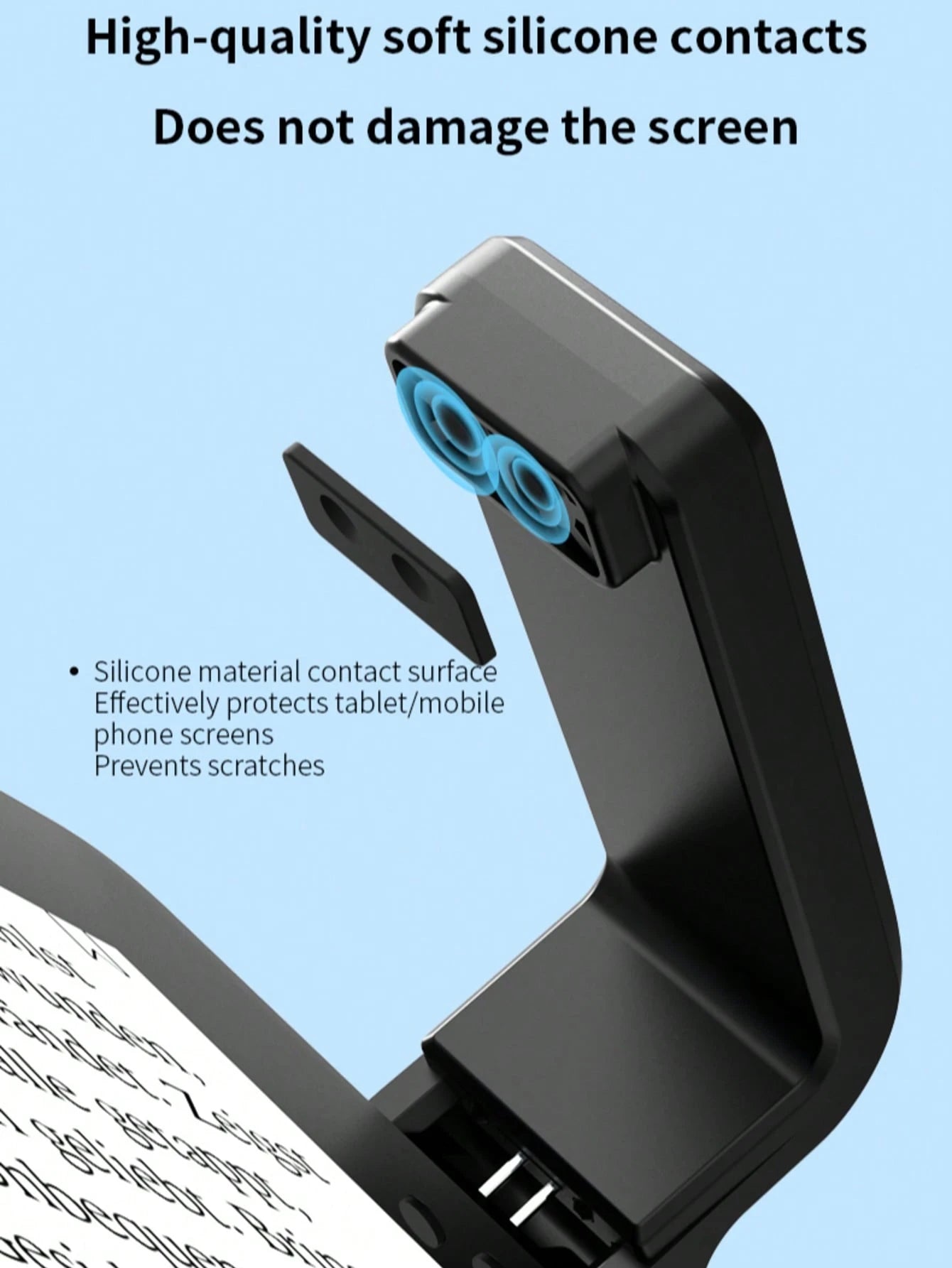 Kindle Page Turner Ring, Compatible With Kindle Paperwhite/Oasis/Scribe, Bluetooth-Free Clip-On Kindle Remote, Camera Remote For IPhone And Tablets, Compatible With Thick Protective Cases