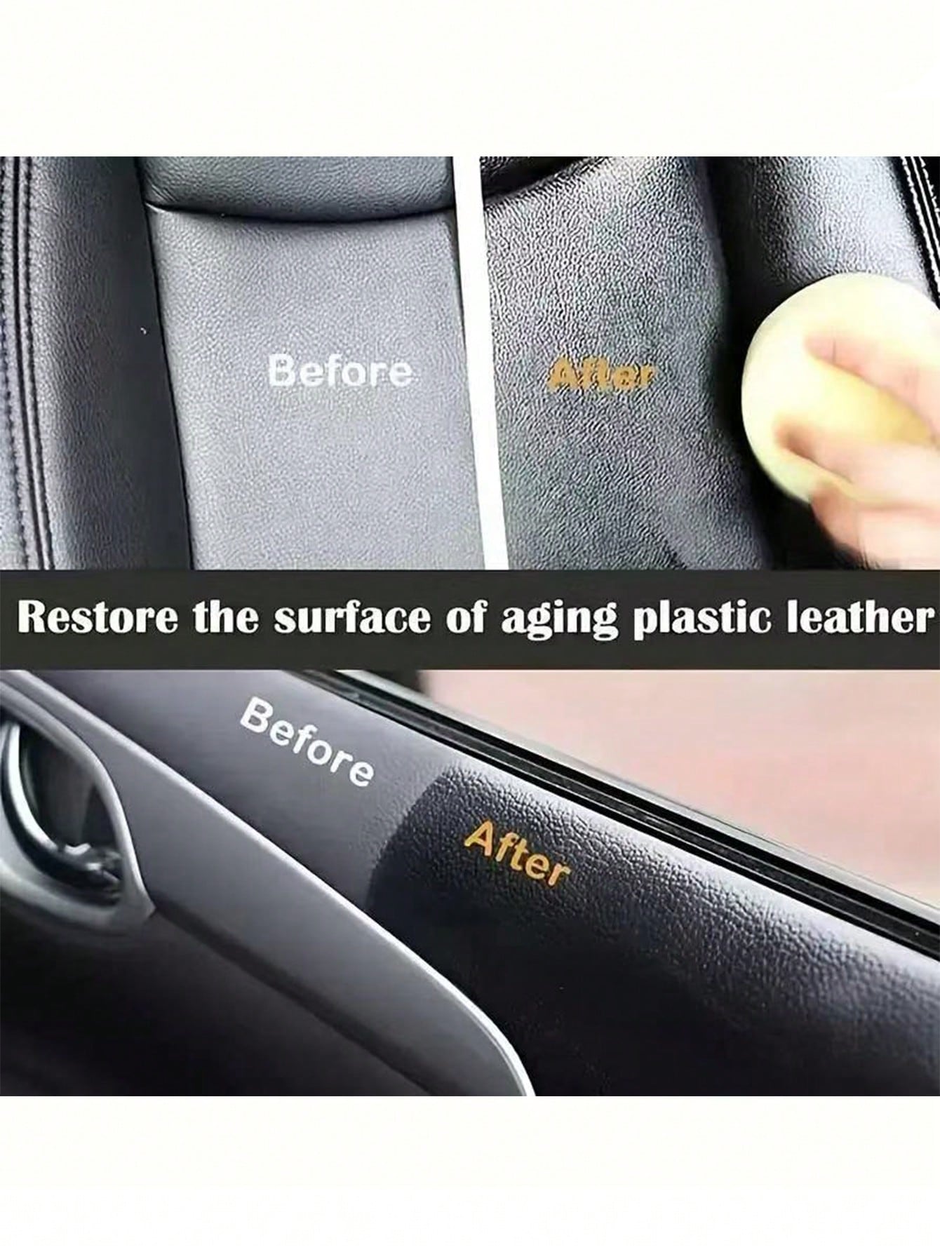 KineShineX Car Tire Polishing Compound, Car Tire Blackening Agent, Prevents Tire Cracking, Oxidation And Yellowing, Car Interior Polishing And Repair Compound, Plastic Parts Scratch Repair Wax, Car Po