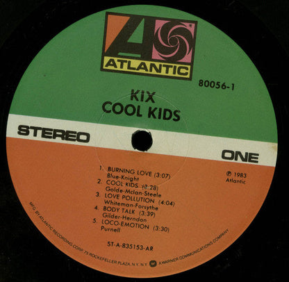 Kix - Cool Kids (1983 US Press)