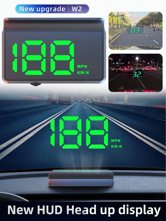 KWHUD Multifunctional Heads-Up Display For Cars, Suitable For All Vehicle Models, No Battery Required