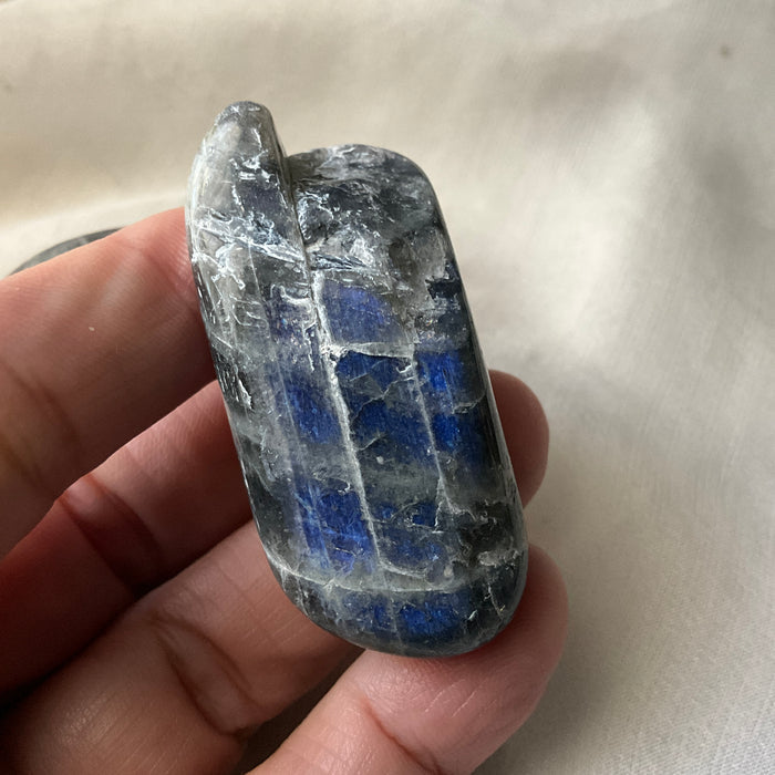 Labradorite tumbles