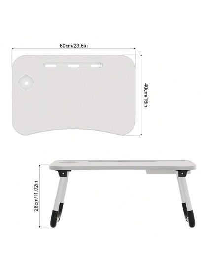 Laptop Bed Desk Table Tray Stand With Cup Holder Drawer For Bed Sofa Couch Study Reading Writing On Low Sitting Floor Large Portable Foldable Lap Trays Eating And Laptops