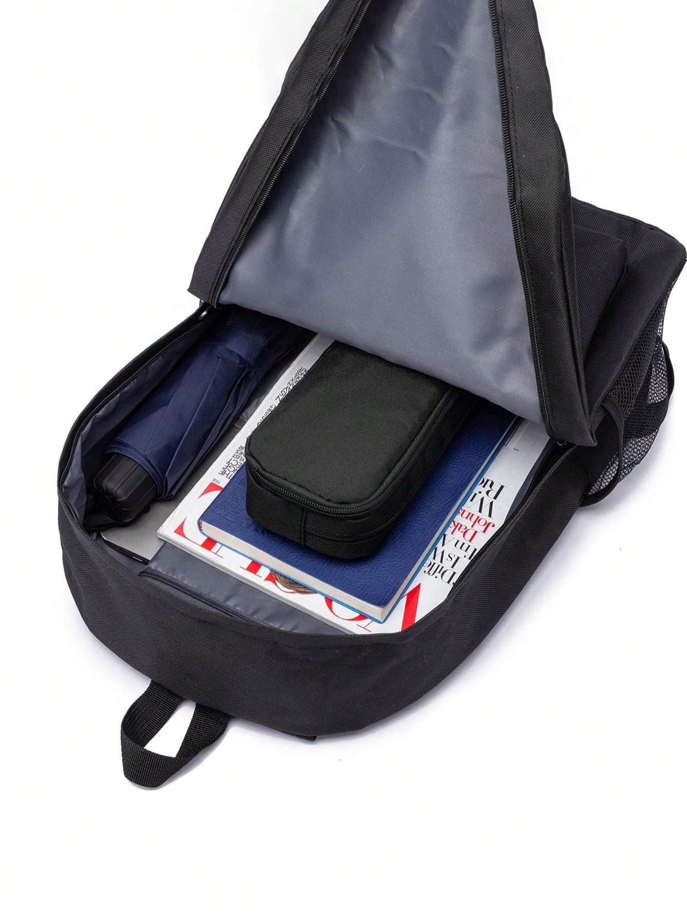 Large Capacity Pencil Case, Stylish & Practical, Office Stationery Storage Bag, Minimalist & Durable, Multi-Functional Design, Back To School