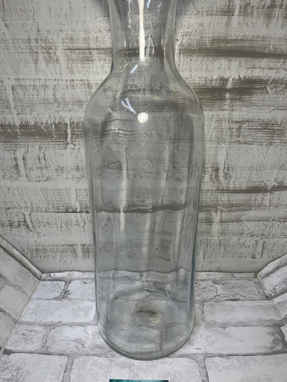 Large Glass Vase Table