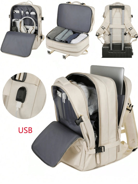 Large Travel Backpack Carry On Flight Approved Laptop Work Business Backpack For Women Men Mochila De Viaje