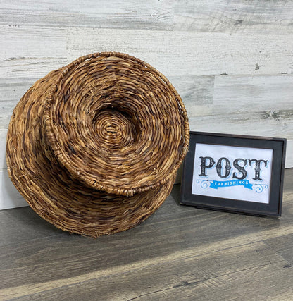 Large Wicker Woven Bowl | Furniture