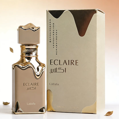 Lattafa Eclaire 100ml Women's Perfume Sweet Vanilla Floral Scent For Wedding Banquets As Birthday Gift