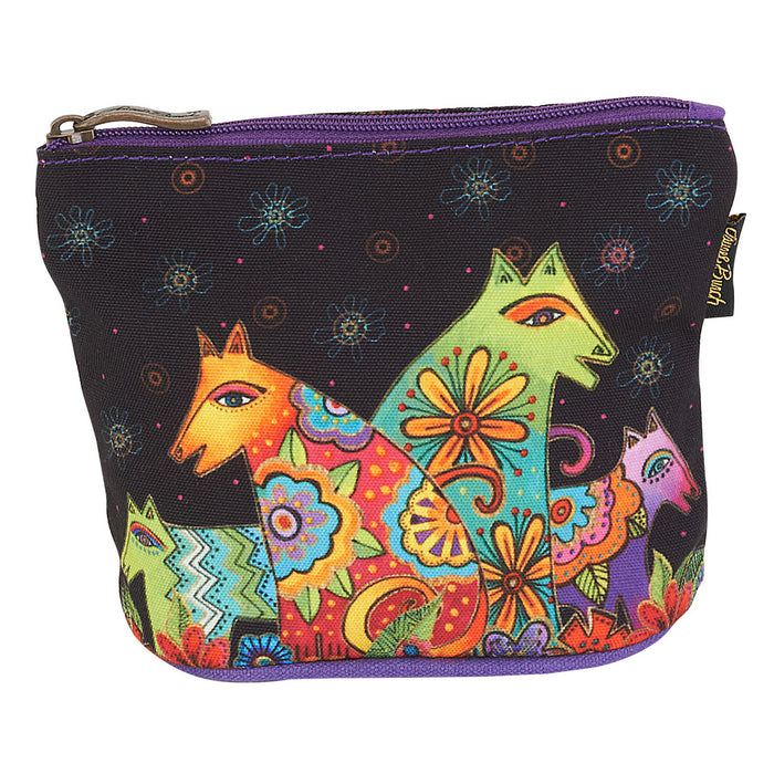 Laurel Burch - Floral Dogs Cosmetic Bag