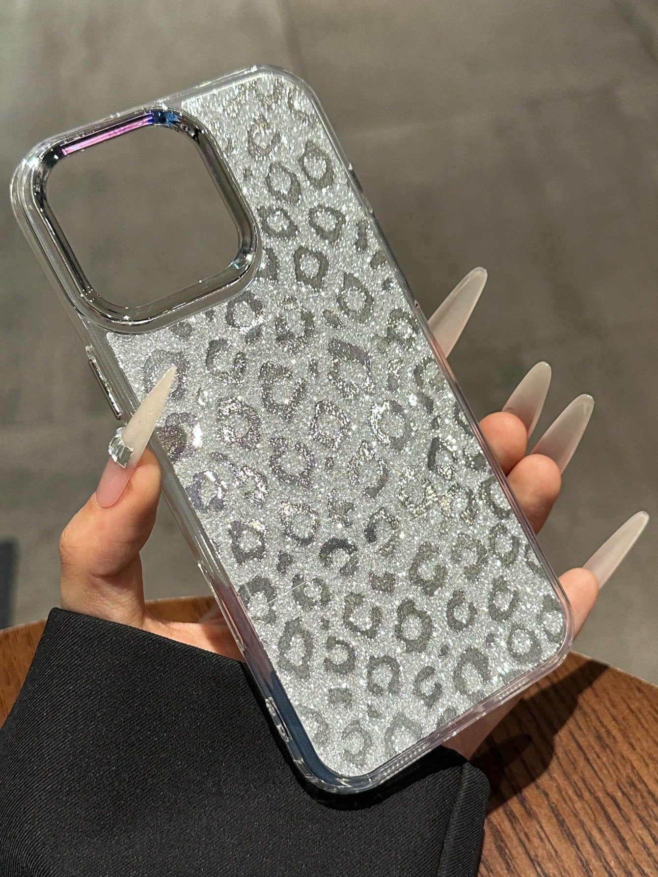 Leather Luxury Leopard Print Luxury Leopard Print Leather Fashion Phone Shockproof Case Compatible With Iphone16pro Max/11/17/17pro/17pro Max/14pro/14promax/15/ 16/15 Pro Max/14/13/12 Magnetic Electro
