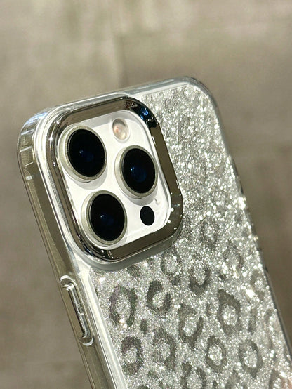 Leather Luxury Leopard Print Luxury Leopard Print Leather Fashion Phone Shockproof Case Compatible With Iphone16pro Max/11/17/17pro/17pro Max/14pro/14promax/15/ 16/15 Pro Max/14/13/12 Magnetic Electro