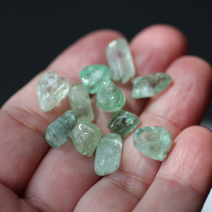Light Emerald Tumbles
