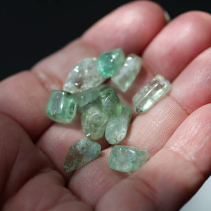Light Emerald Tumbles