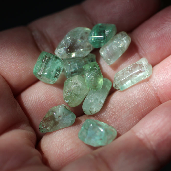 Light Emerald Tumbles