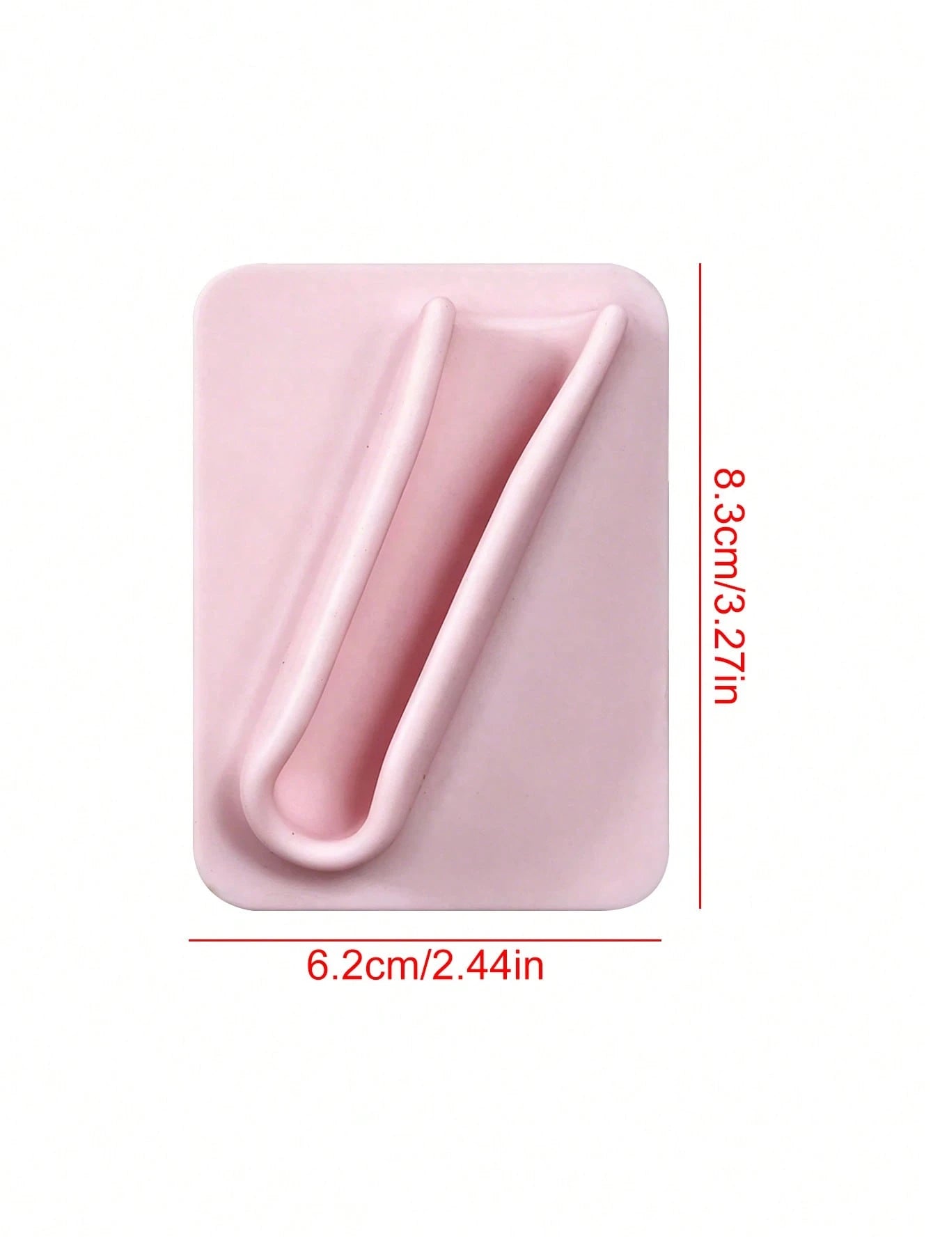 Lipstick Holder, Compatible With Various Lip Balms, Lipsticks, Lip Glosses; Flexible Silicone Clamping Slots, Lightweight And Portable, Suitable For Commuting And Travel, Can Organize And Store Variou