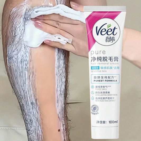 Long-Lasting Hair Removal Cream, Providing Fast And Lasting Summer Hair Removal Results. Suitable For Both Men And Women, It Achieves Smooth And Clean Skin Without Residue. Easy To Apply. Moisturizing