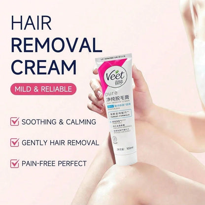 Long-Lasting Hair Removal Cream, Providing Fast And Lasting Summer Hair Removal Results. Suitable For Both Men And Women, It Achieves Smooth And Clean Skin Without Residue. Easy To Apply. Moisturizing