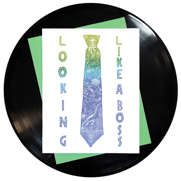 Looking Like A Boss Greeting Card 6-Pack Inspired By Music