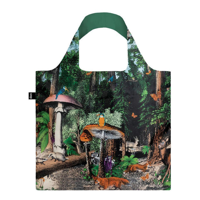 LOQI Tote Bag - Black Forest by Kristjana S. Williams