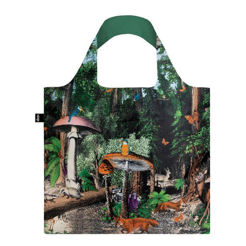 LOQI Tote Bag - Black Forest by Kristjana S. Williams