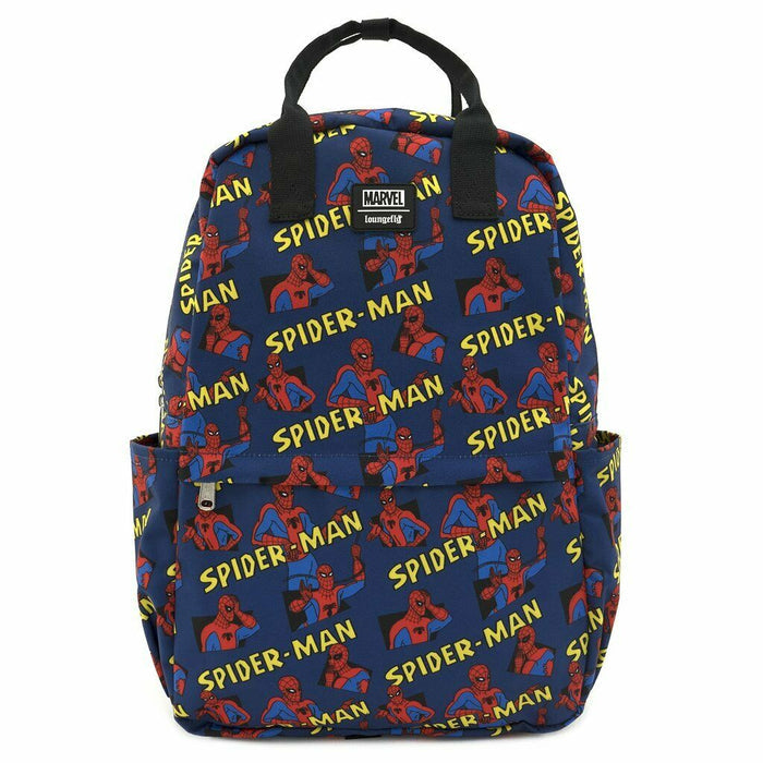 Loungefly Marvel - Classic Spiderman School Nylon Backpack MVBK0090