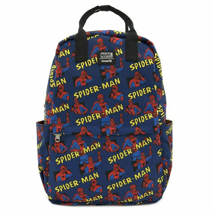 Loungefly Marvel - Classic Spiderman School Nylon Backpack MVBK0090