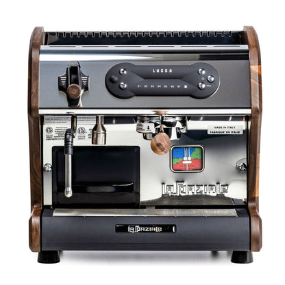 Walnut wood steam knob replacement for LUCCA A53 Mini or Vivaldi Mini II espresso machines.