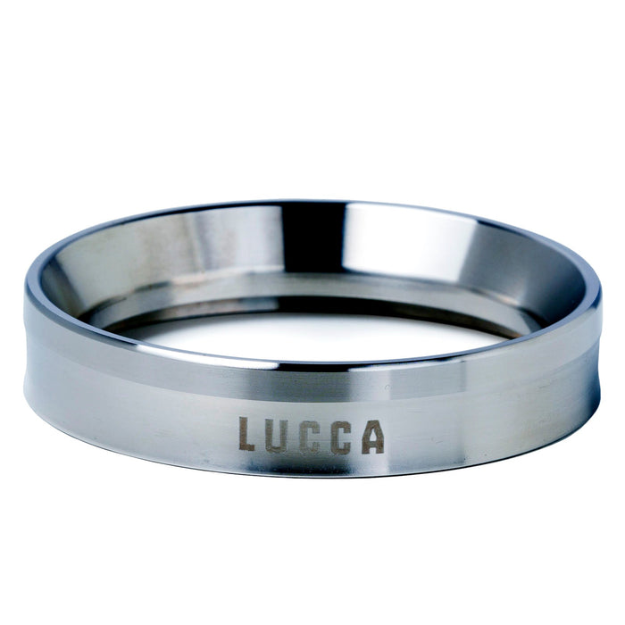 Inner rim of chrome LUCCA dosing funnel