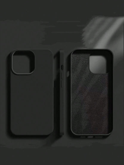 Luxury Silicone Solid Color Dark Green Liquid Silicone 1pc Luxury Shockproof Phone Case Compatible With IPhone 16, 14, 13, 12, 11, 15 Pro Max, Also Compatible With IPhone 12, 13, Mini, 14, 15, 16 Plus