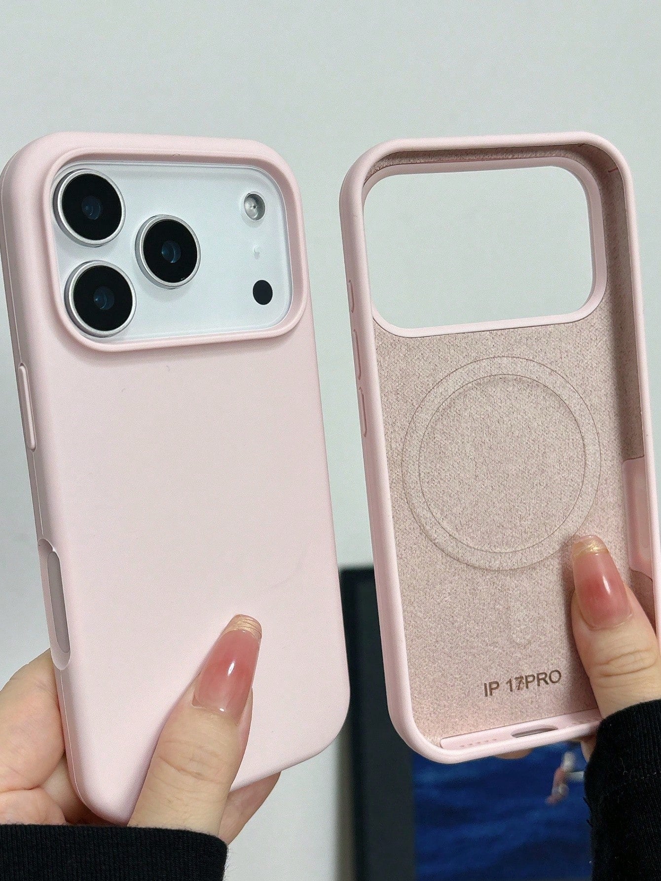Magnetic Minimalist Liquid Silicone Wireless Charging Protective Case 1pc Compatible With 17 Air 16 14 13 12 15 Pro Max Plus With Velvet Camera Protection Spring Birthday Gift Professional Office, Sho