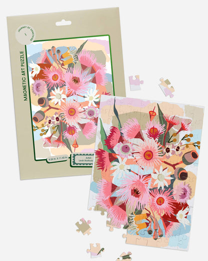 Magnetic Puzzle: Flowering Gum