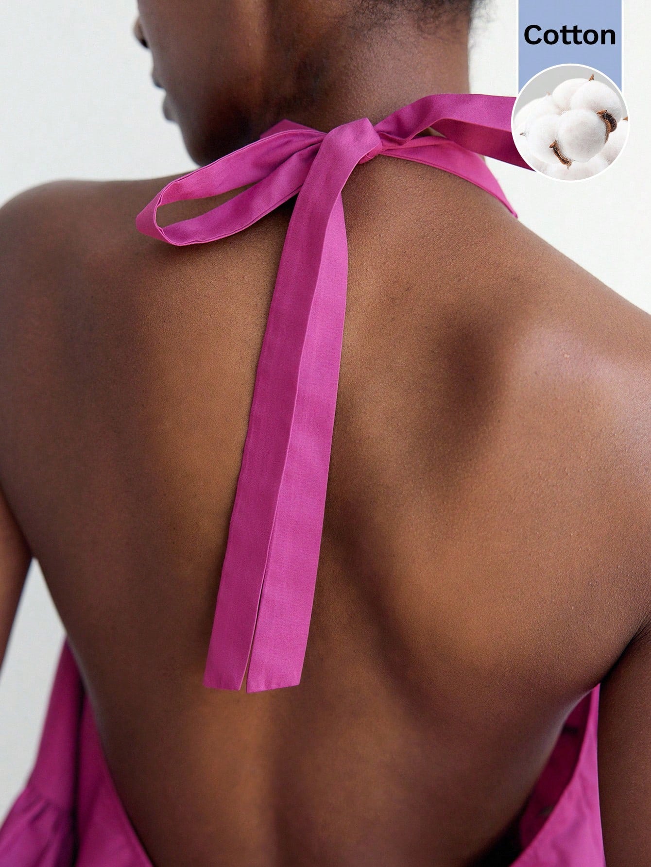 MAIJA Summer Tops Elegant Tie Front Backless Satin Slip Cami Top Vacation Country Concert Going Out Summer