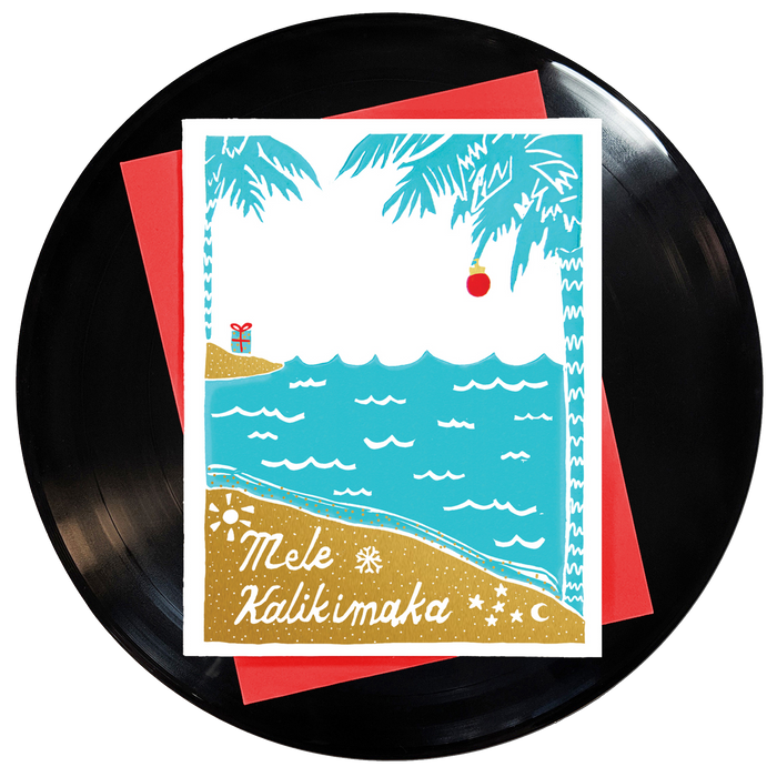 Mele Kalikimaka Greeting Card 6-Pack Inspired By Music