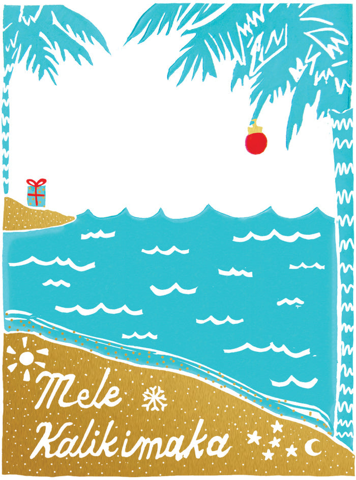 Mele Kalikimaka Greeting Card 6-Pack Inspired By Music