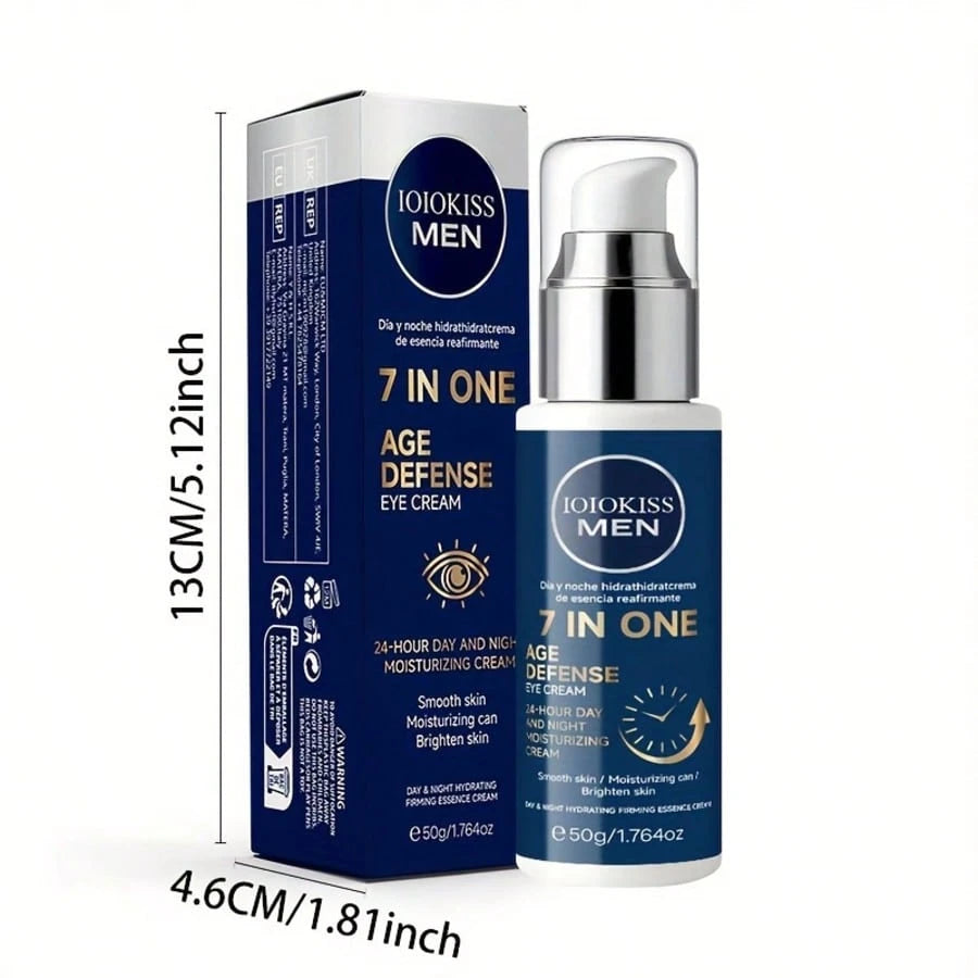 Men's Facial Care Set, Including Eye Cream, Lip Balm, And Face Cream, For Firming Skin, Daily Skincare, Essential Men's Grooming Products, Long-Lasting Hydration, The Perfect Gift For Men, And A Must
