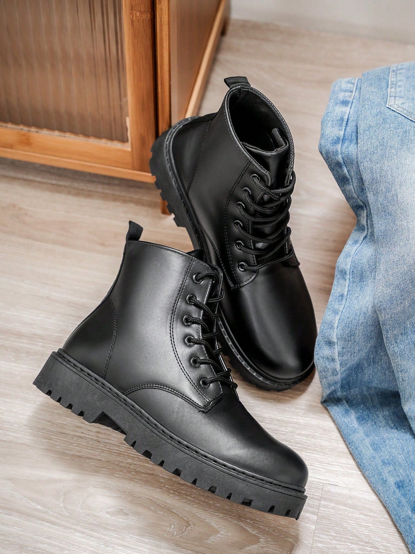 Men's High-Top Boots, Autumn/Winter