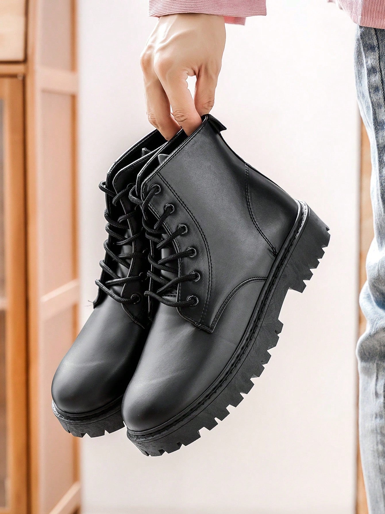 Men's High-Top Boots, Autumn/Winter