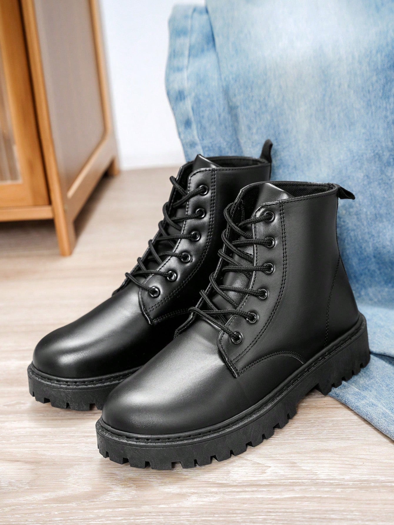 Men's High-Top Boots, Autumn/Winter