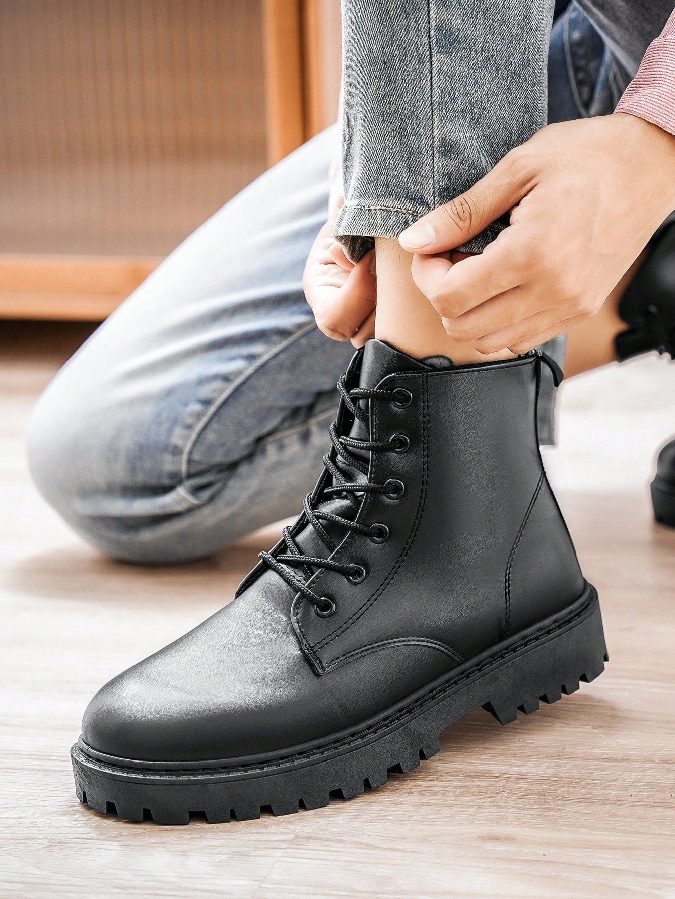 Men's High-Top Boots, Autumn/Winter