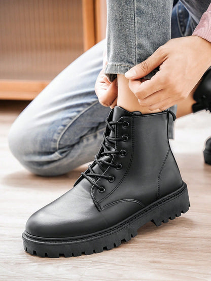Men's High-Top Boots, Autumn/Winter