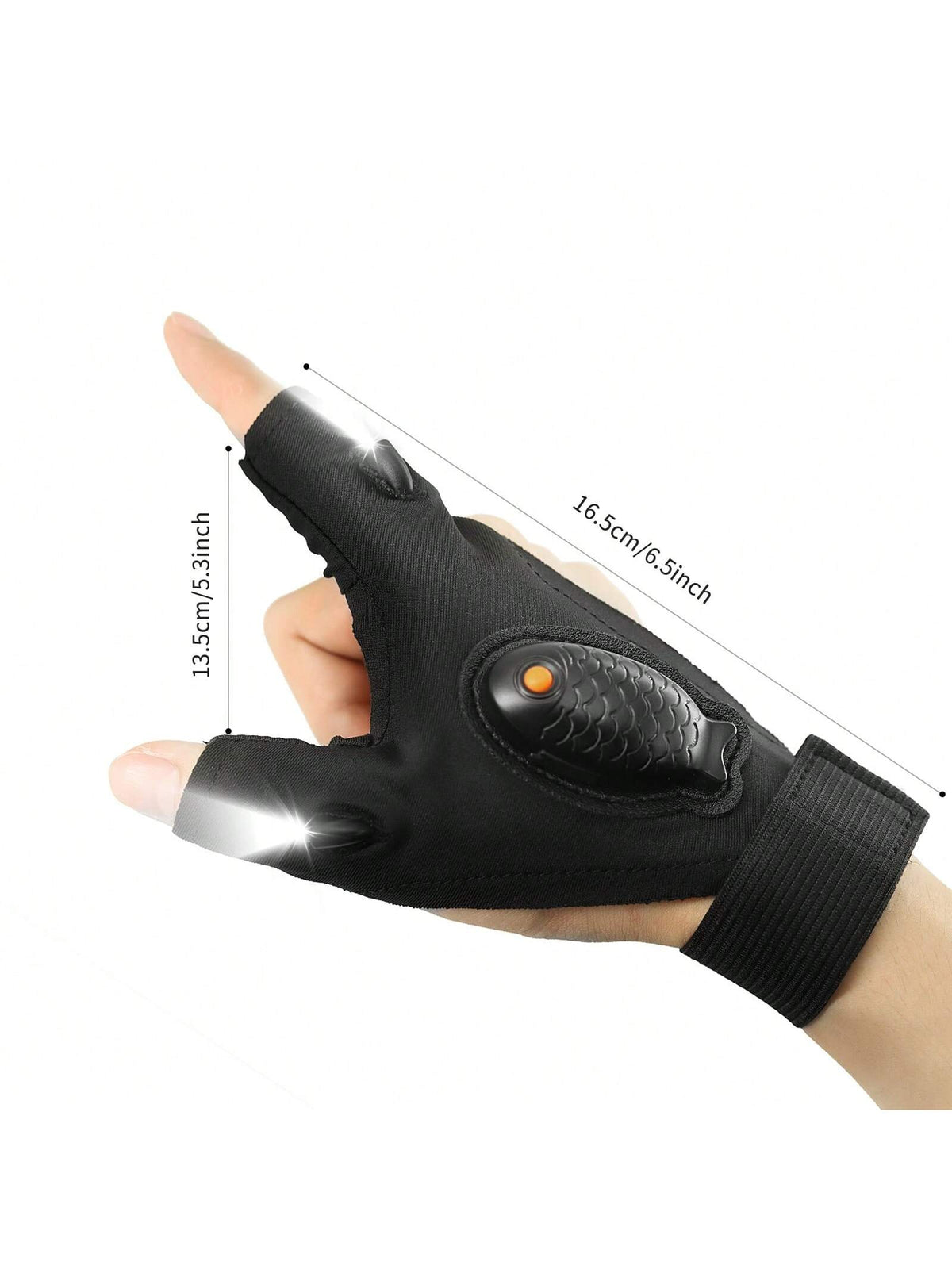 Men's LED Flashlight Gloves, USB Rechargeable, Men's Stocking Stuffers, Cool Gadgets, Christmas Birthday Gifts For Men, Gifts For Adults, Him, Boyfriends, Auto Repair, Fishing, Camping Accessories