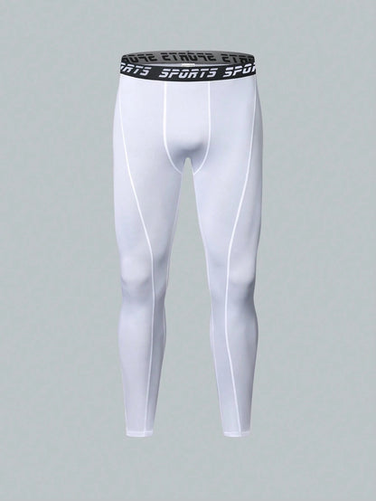 Men's Quick-Dry Compression Pants, Sports Base Layer Tight Pants, Fitness Running Tight Pants