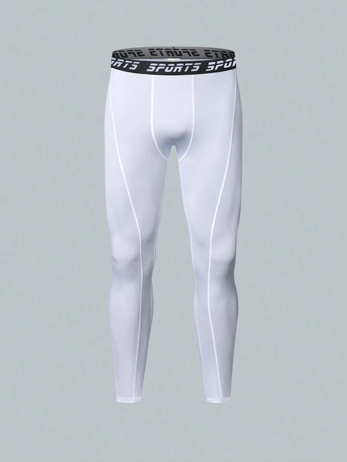 Men's Quick-Dry Compression Pants, Sports Base Layer Tight Pants, Fitness Running Tight Pants