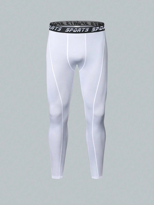 Men's Quick-Dry Compression Pants, Sports Base Layer Tight Pants, Fitness Running Tight Pants