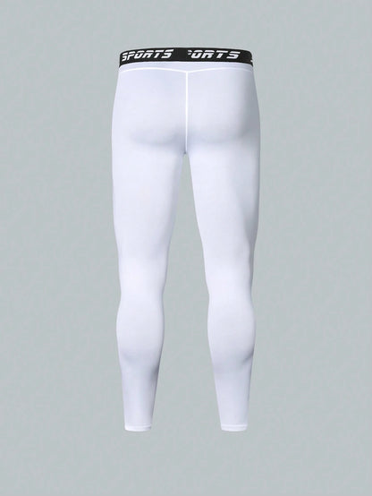 Men's Quick-Dry Compression Pants, Sports Base Layer Tight Pants, Fitness Running Tight Pants